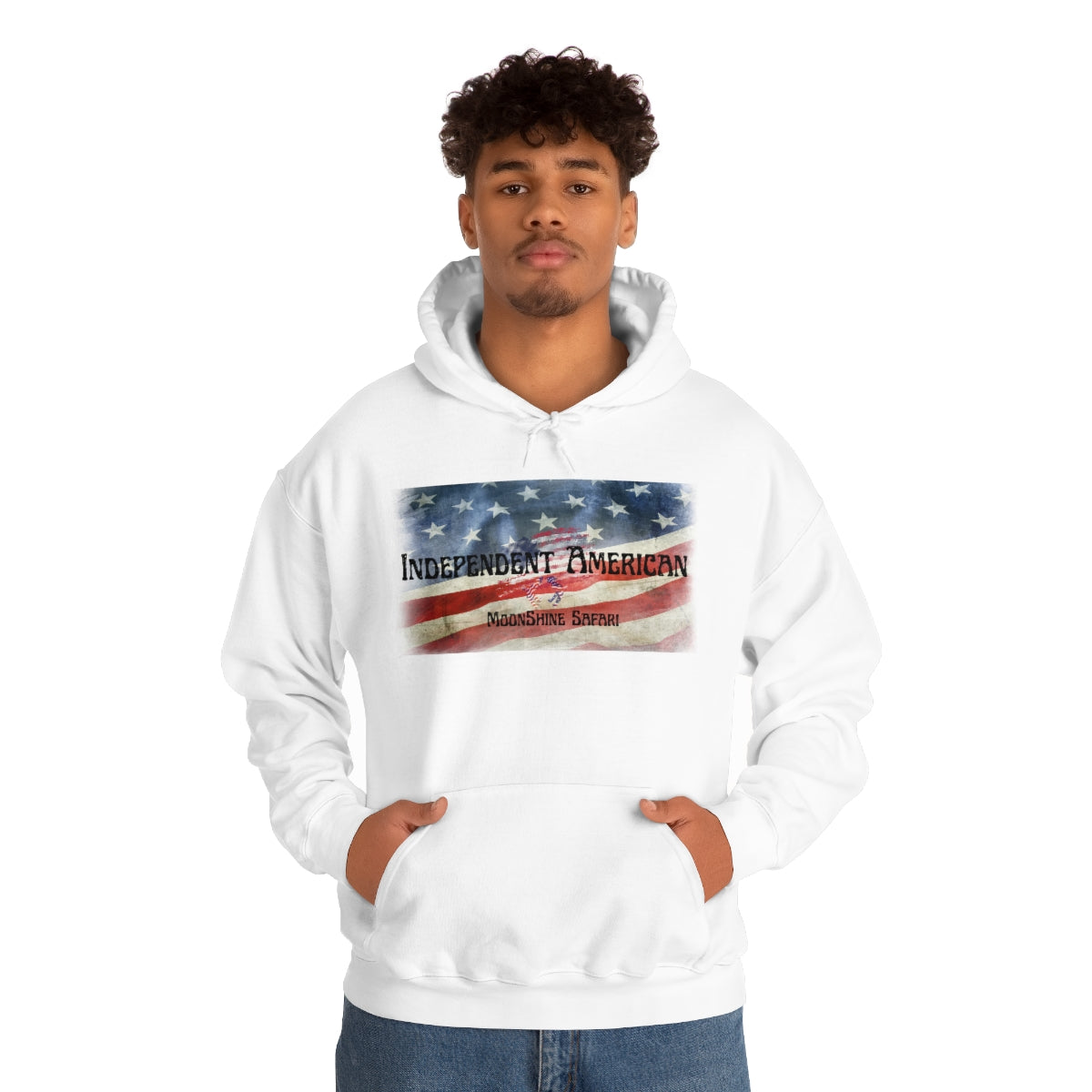 MoonShine Safari Independent American Unisex Heavy Blend™ Hooded Sweatshirt