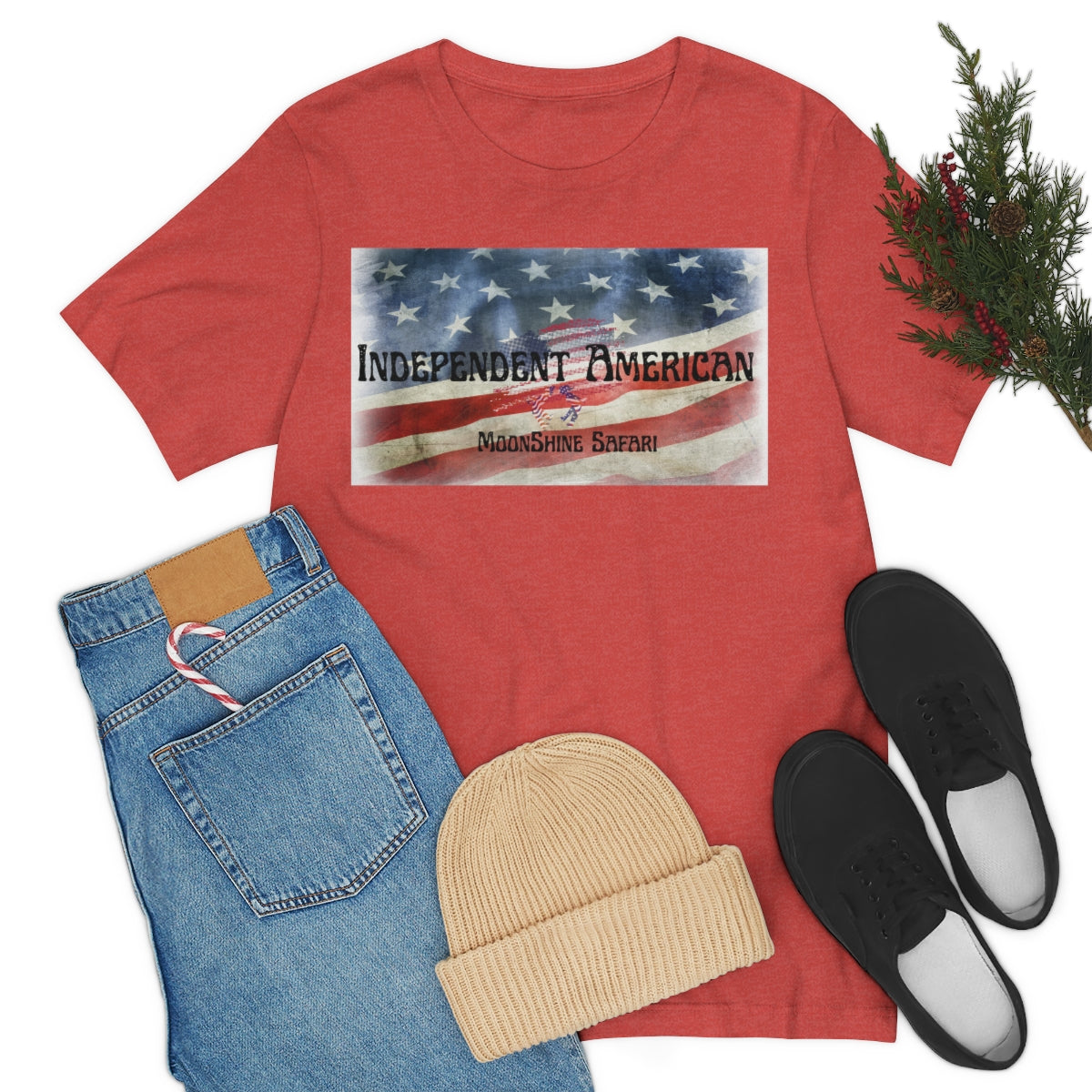 MoonShine Safari Independent American Unisex Jersey Short Sleeve Tee