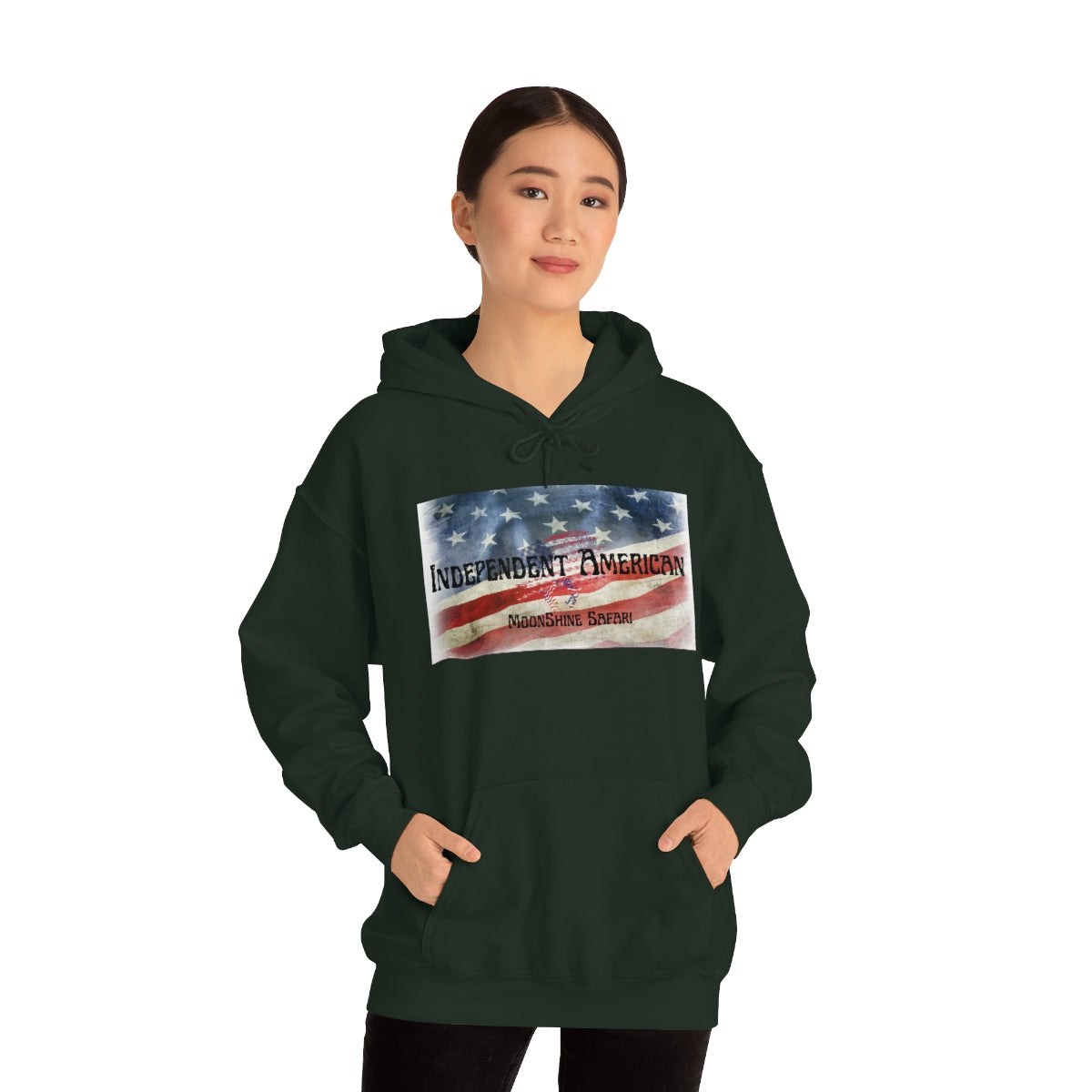 MoonShine Safari Independent American Unisex Heavy Blend™ Hooded Sweatshirt