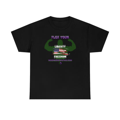 MoonShine Safari Flex Your Freedom Unisex Heavy Cotton Tee