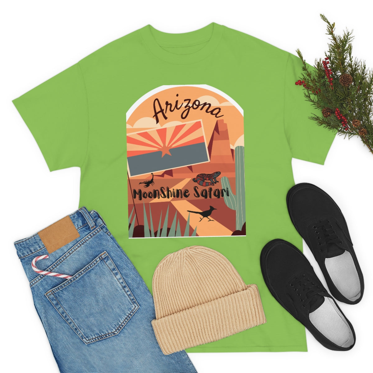 MoonShine Safari Arizona Unisex Heavy Cotton Tee