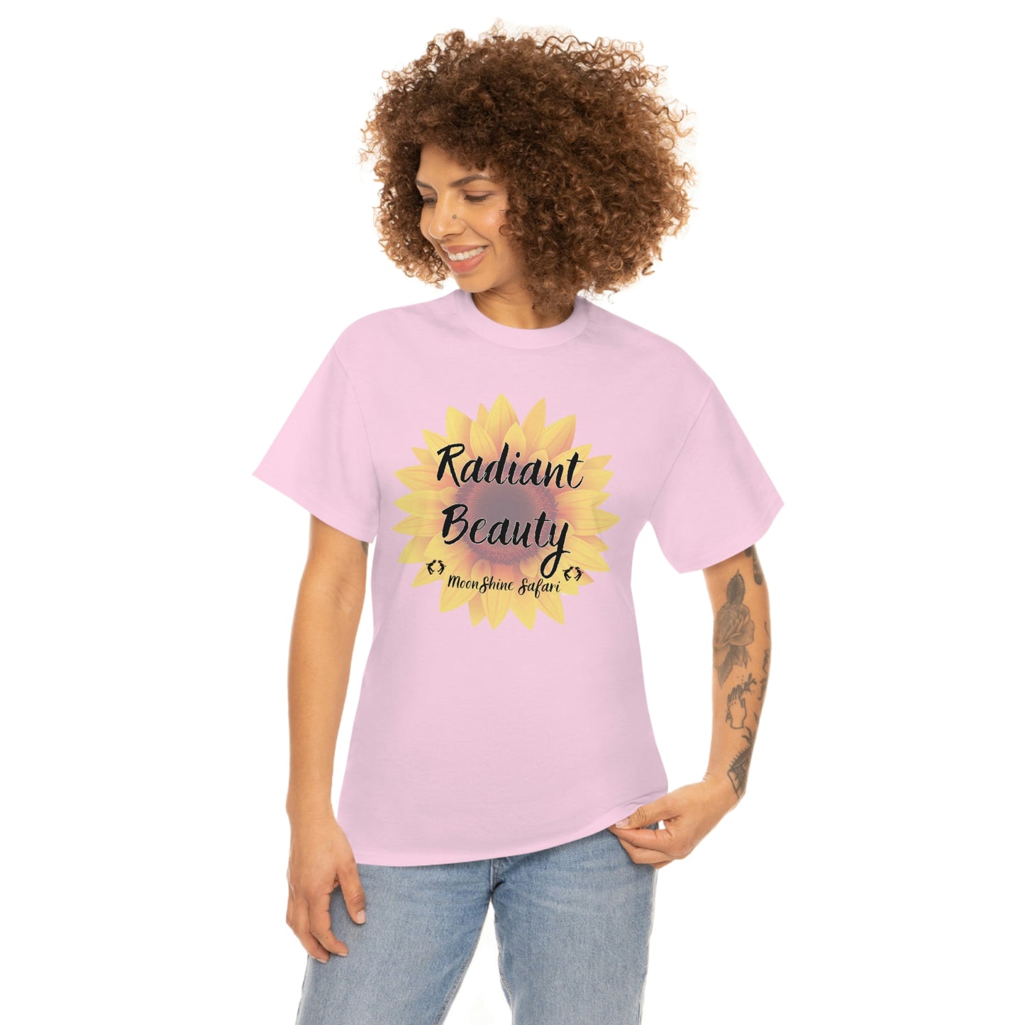 MoonShine Safari Radiant Beauty Unisex Heavy Cotton Tee