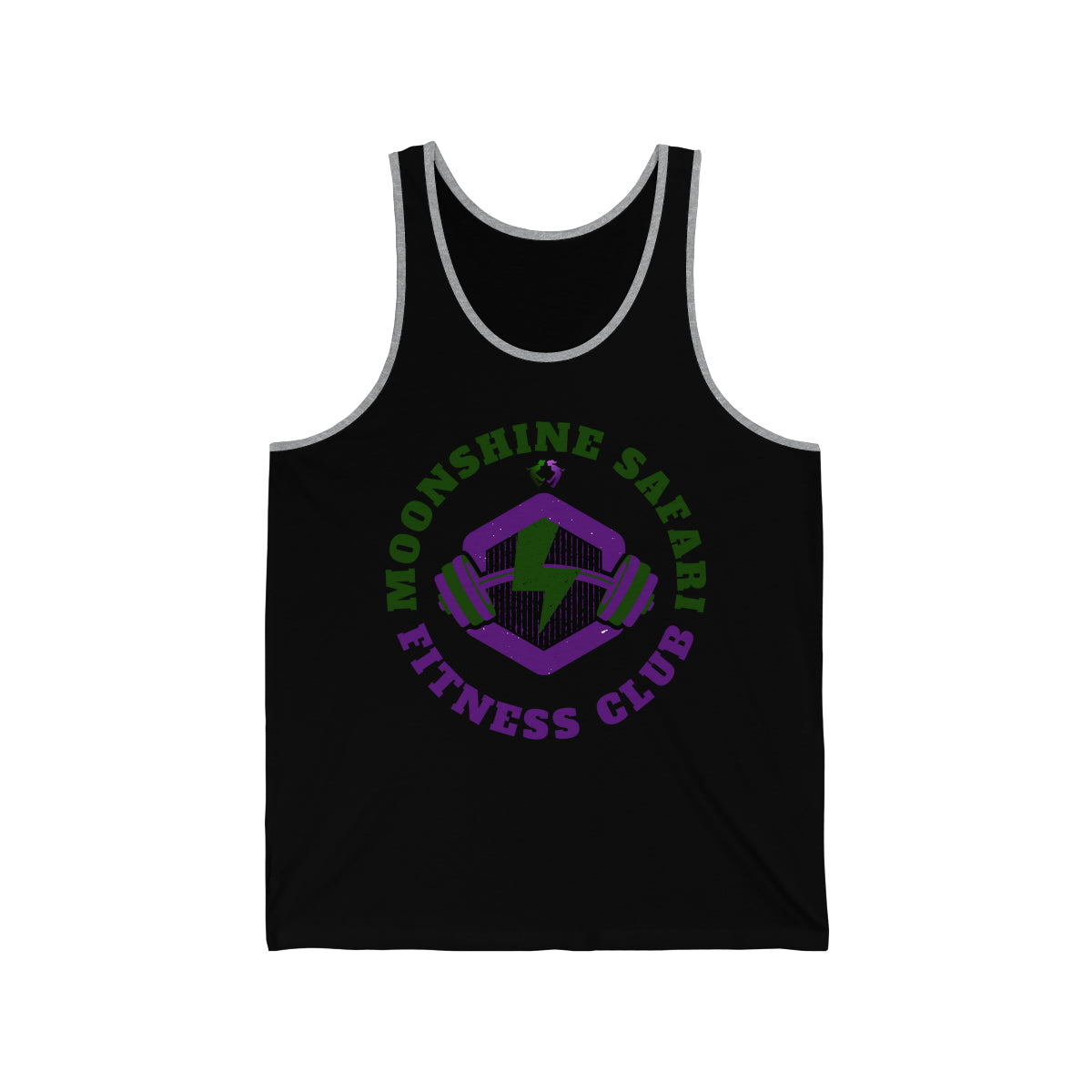 MoonShine Safari Fitness Center Unisex Jersey Tank