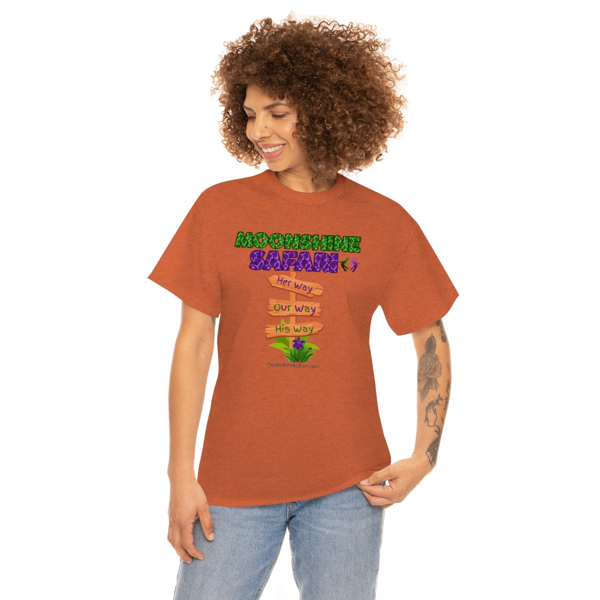 MoonShine Safari Ways Unisex Heavy Cotton Tee