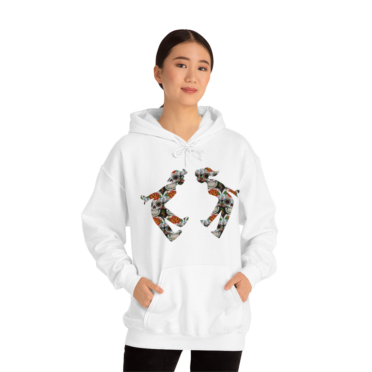 MoonShine Safari Sugar Skull Unisex Heavy Blend™ Hooded Sweatshirt