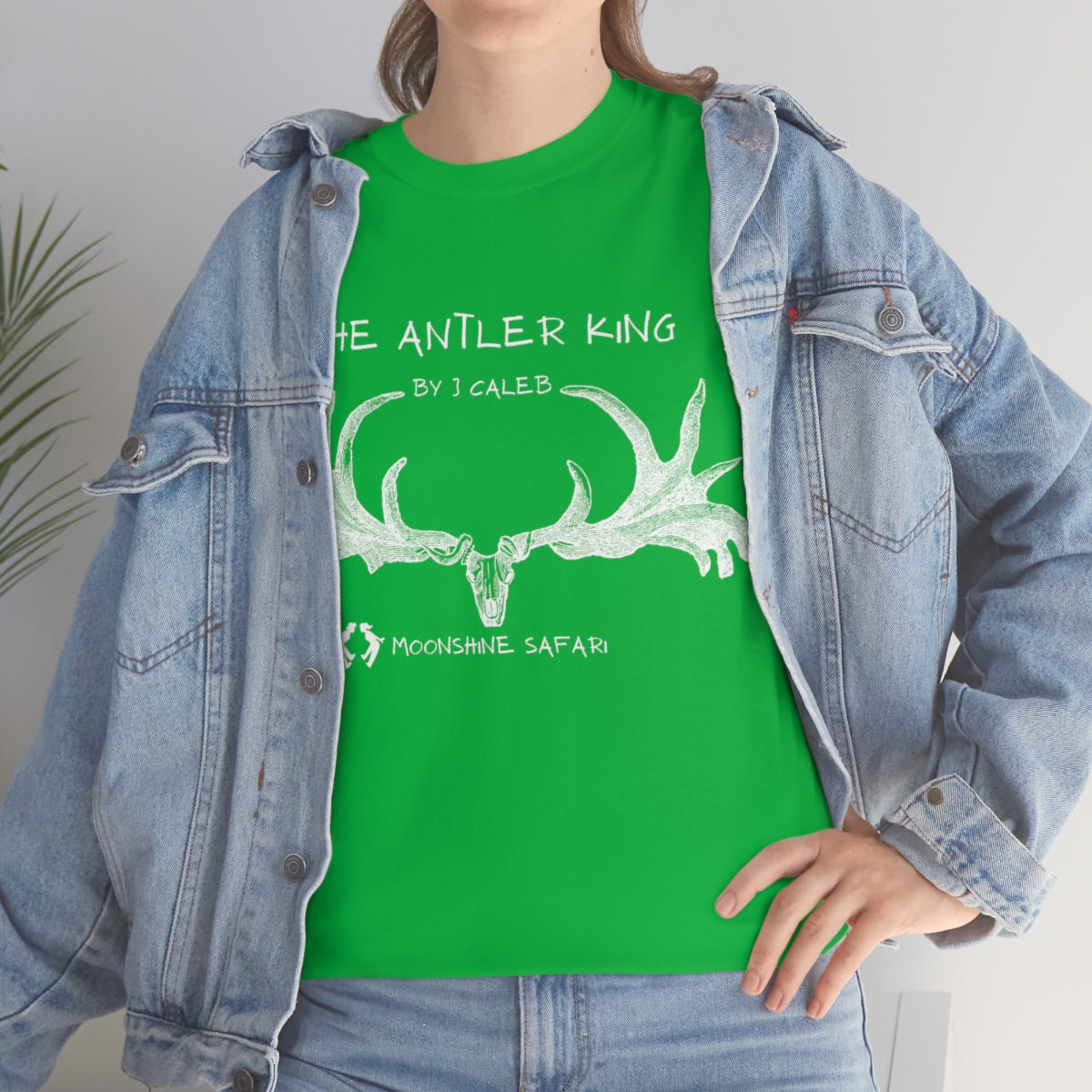 Antler King by J Caleb Unisex Heavy Cotton Tee