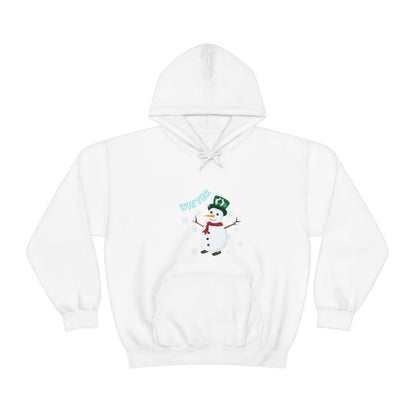 MoonShine Safari Winter Snowman Unisex Heavy Blend™ Hooded Sweatshirt