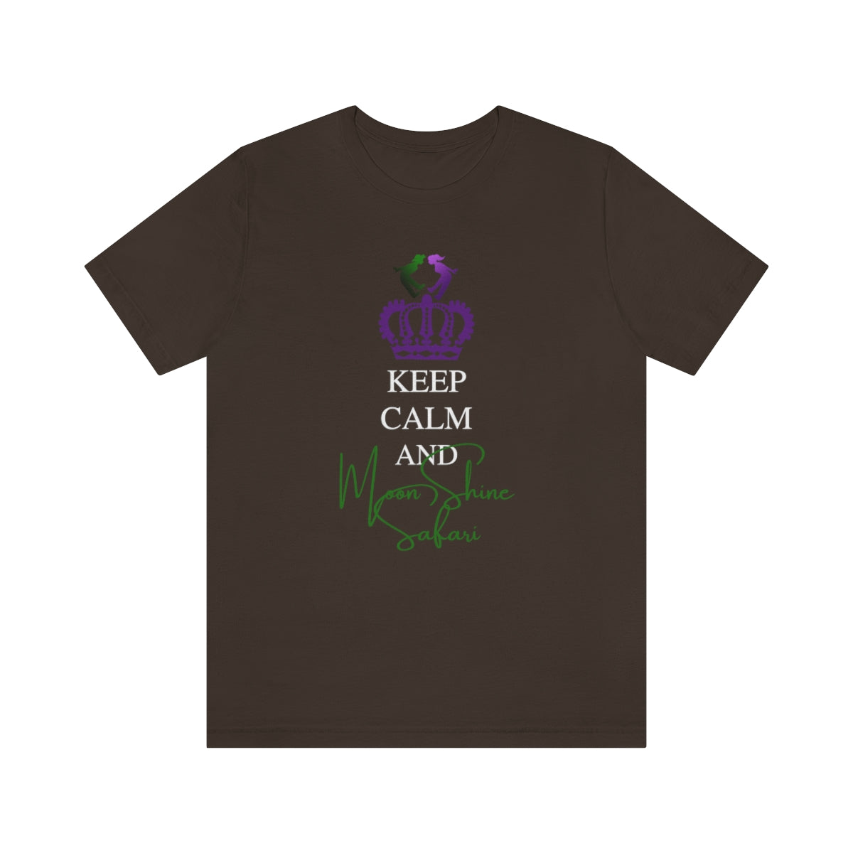 MoonShine Safari Keep Calm Unisex Jersey Short Sleeve Tee