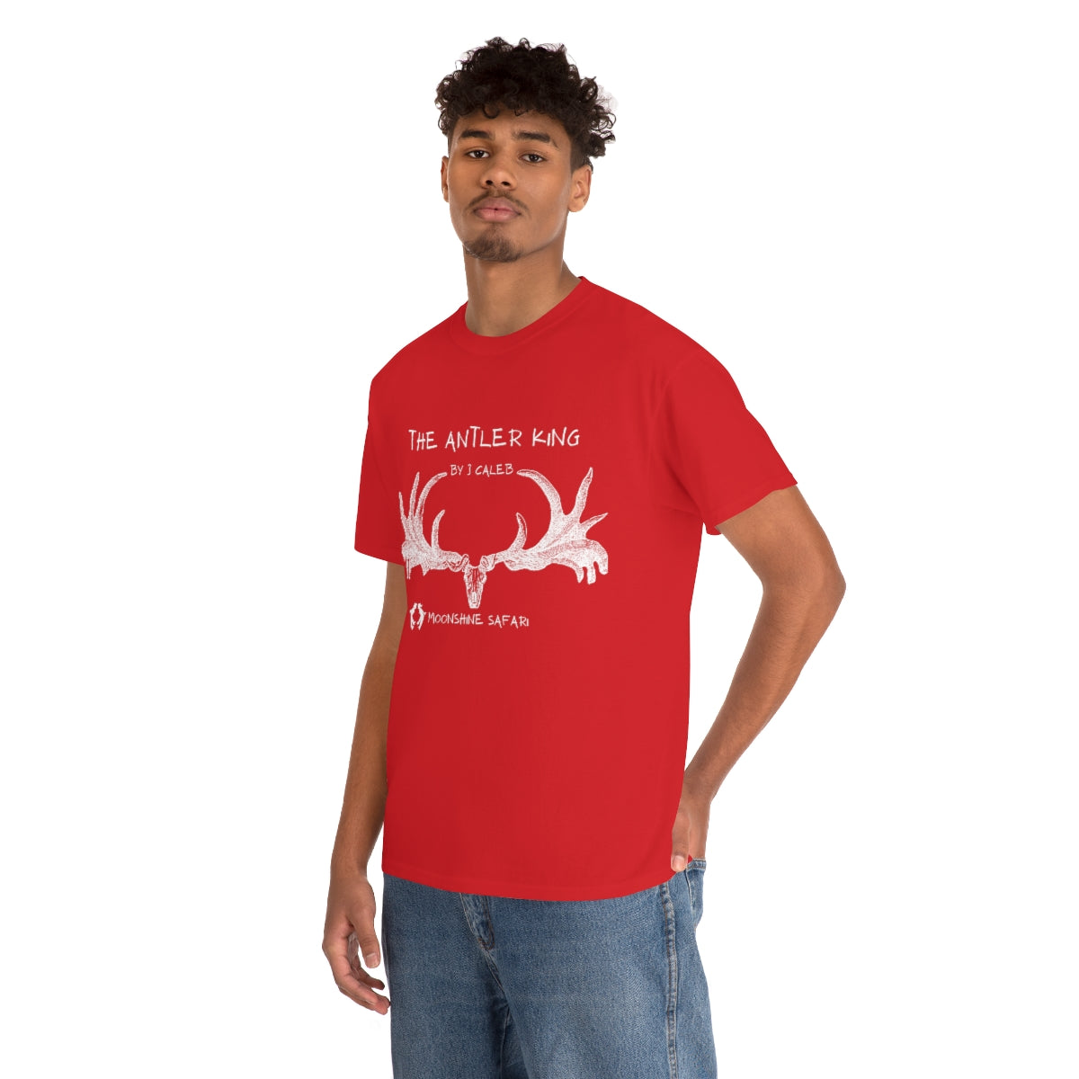 Antler King by J Caleb Unisex Heavy Cotton Tee