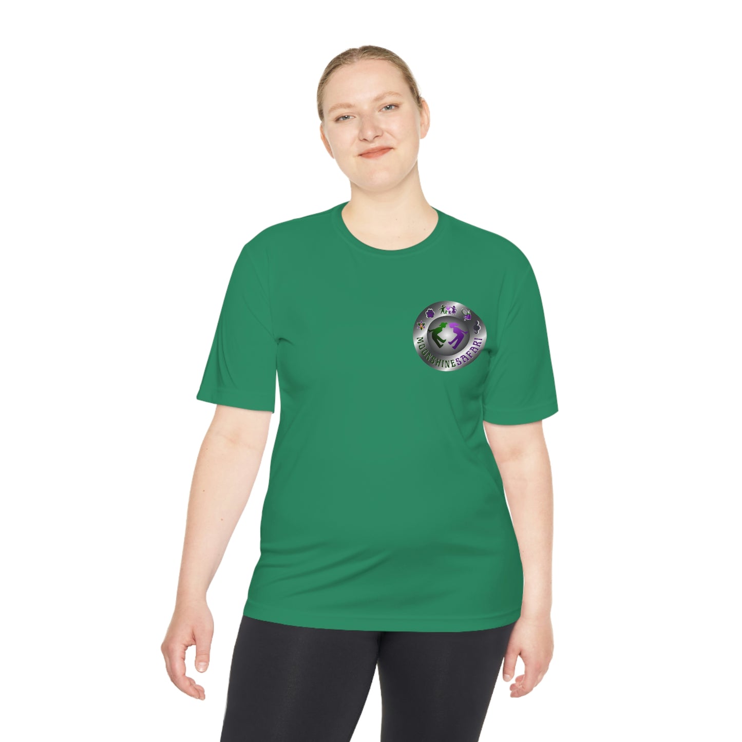 MoonShine Safari Logo Unisex Moisture Absorbing Tee