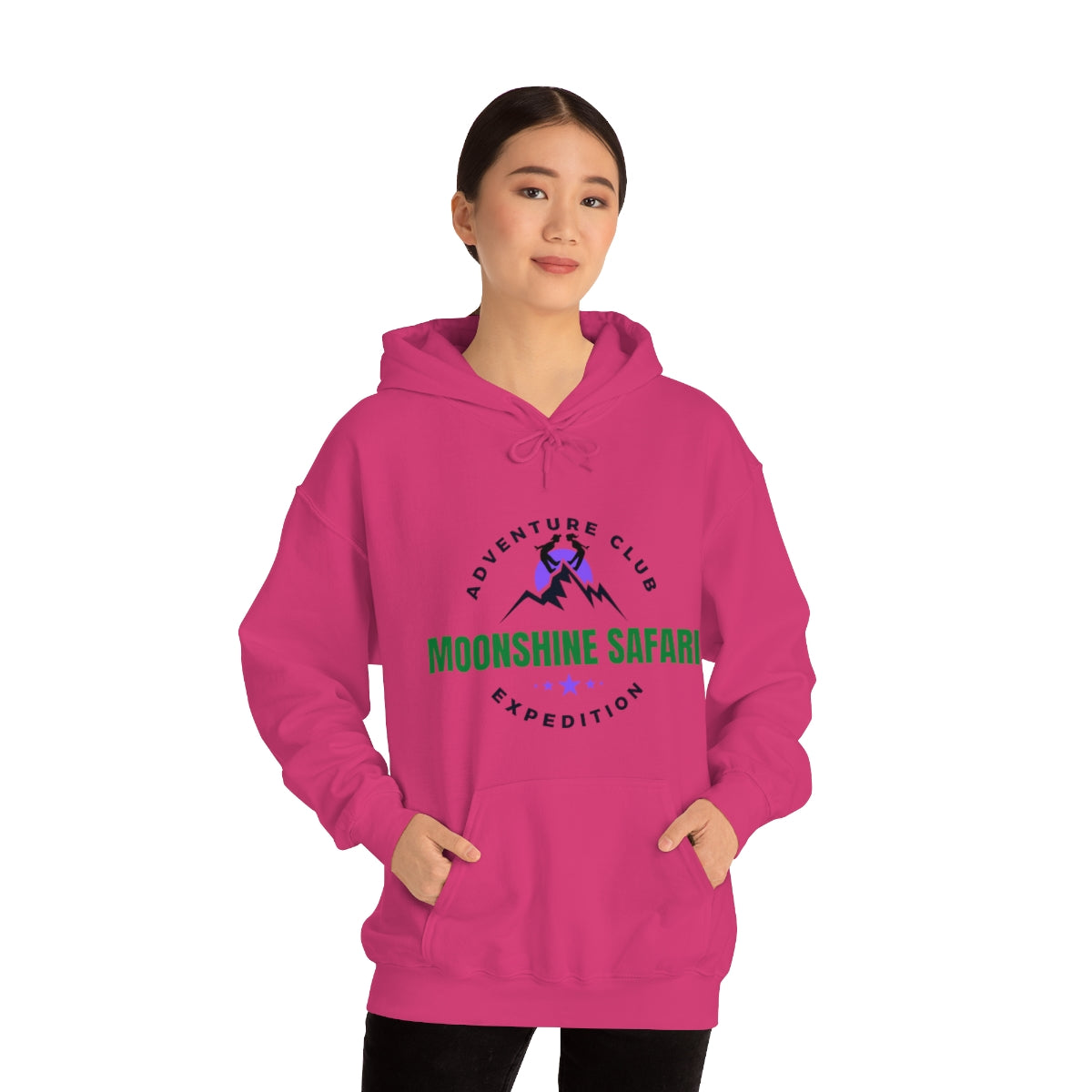 MoonShine Safari Expedition Unisex Heavy Blend™ Hooded Sweatshirt