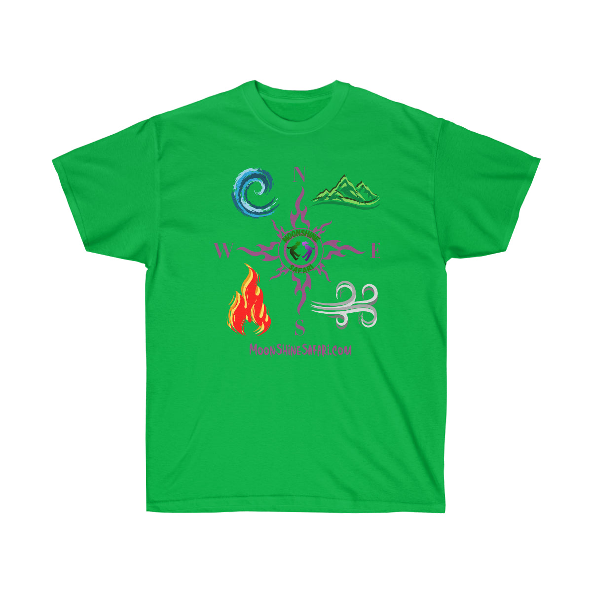 MoonShine Safari 4 Elements Unisex Ultra Cotton Tee