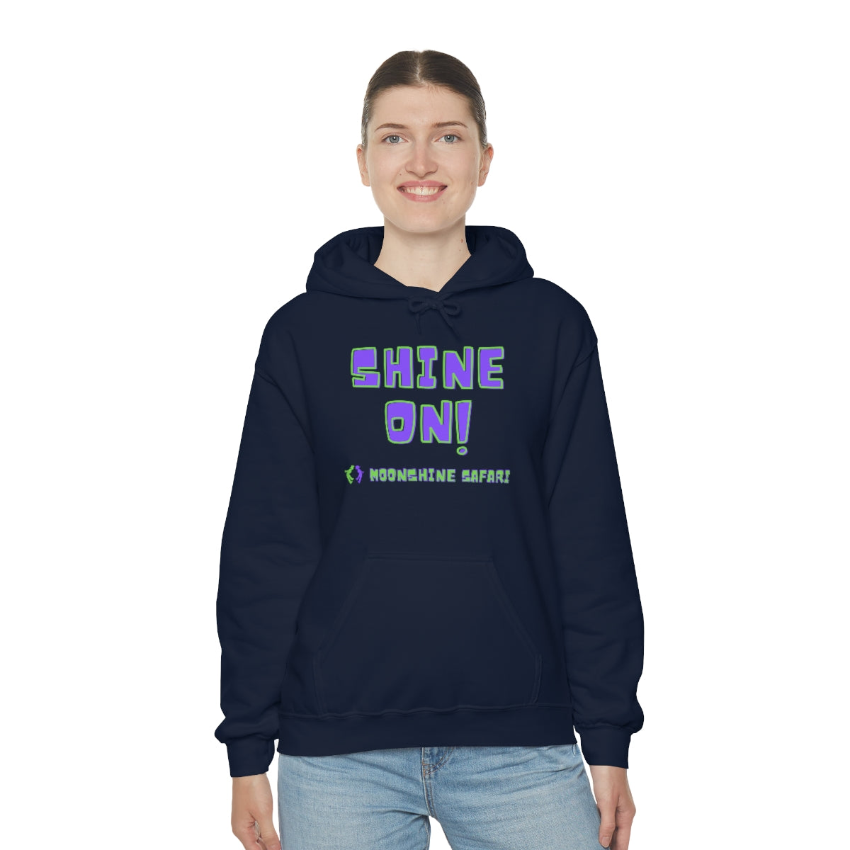 MoonShine Safari Shine On Unisex Heavy Blend™ Hooded Sweatshirt