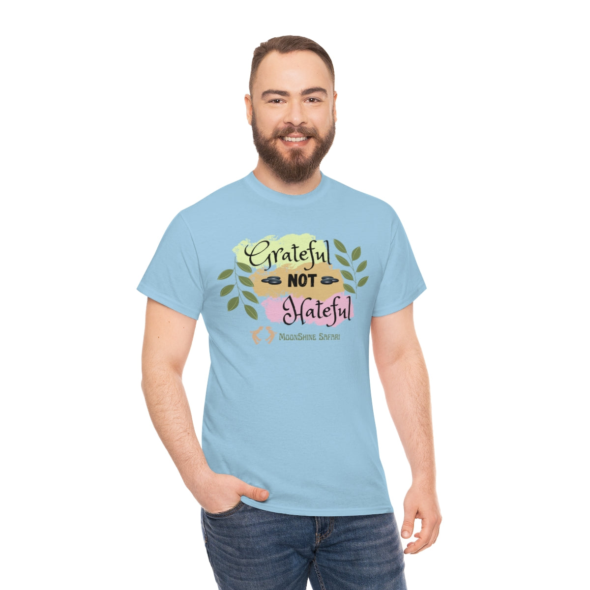 MoonShine Safari Grateful Unisex Heavy Cotton Tee