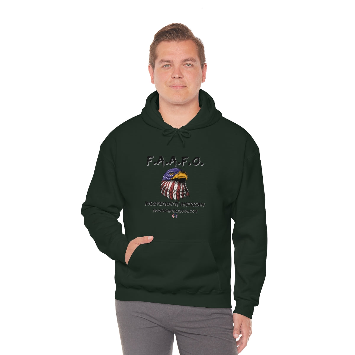 MoonShine Safari F.A.A.F.O. Unisex Heavy Blend™ Hooded Sweatshirt