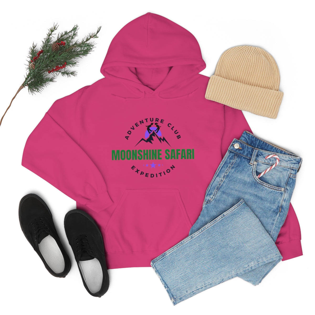 MoonShine Safari Expedition Unisex Heavy Blend™ Hooded Sweatshirt