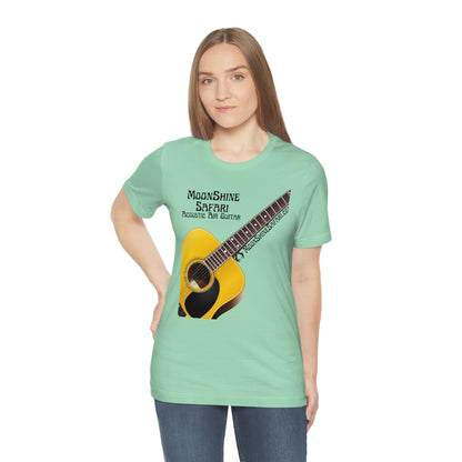 MoonShine Safari Air Acoustic Guitar Unisex Jersey Short Sleeve Tee