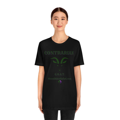 MoonShine Safari Contrarian Unisex Jersey Short Sleeve Tee