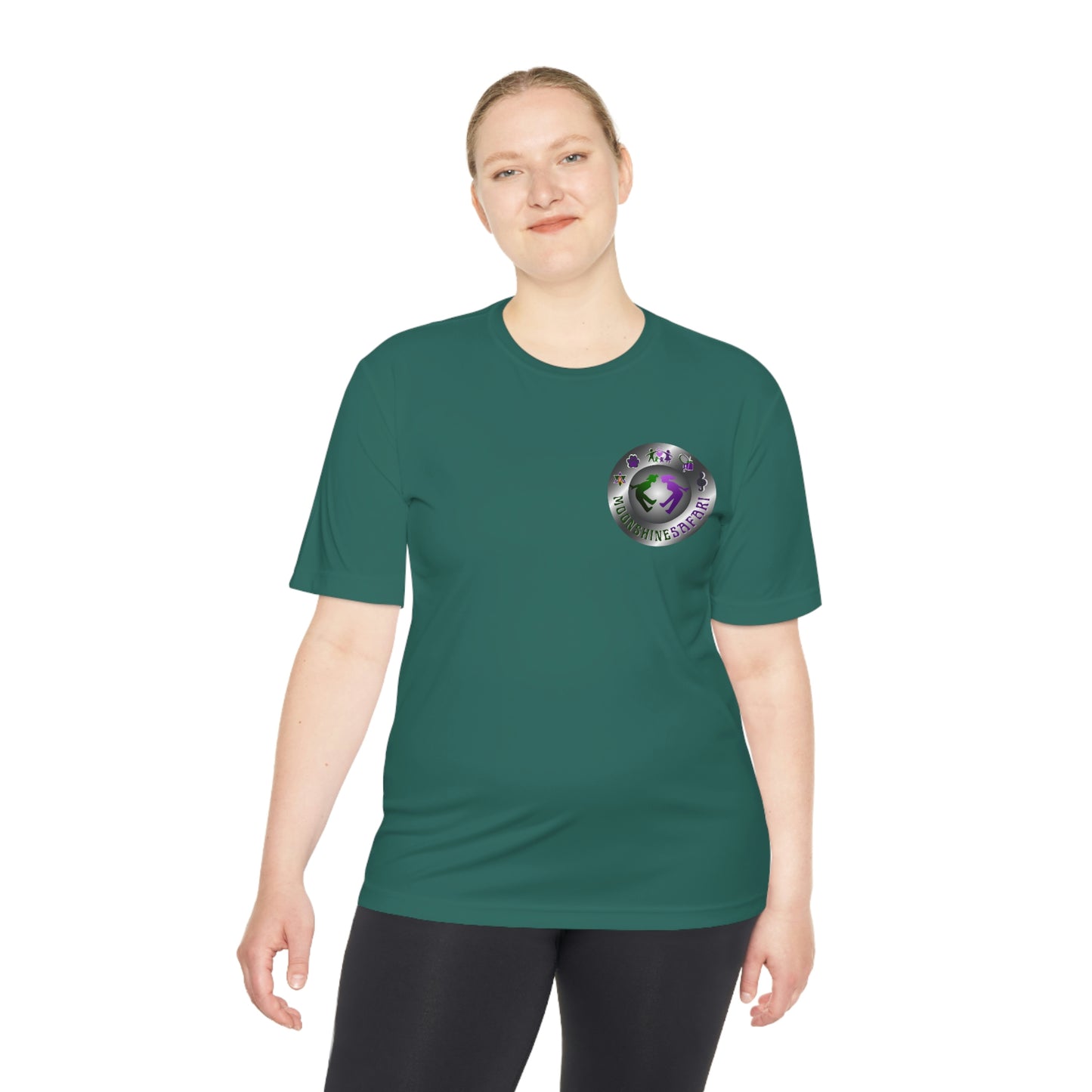 MoonShine Safari Logo Unisex Moisture Absorbing Tee