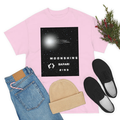 MoonShine Safari Spaceship Unisex Heavy Cotton Tee