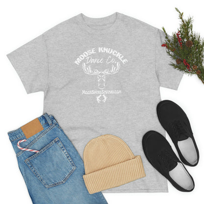 MoonShine Safari Moose Knuckle Dance Co Unisex Heavy Cotton Tee