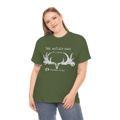 Antler King by J Caleb Unisex Heavy Cotton Tee