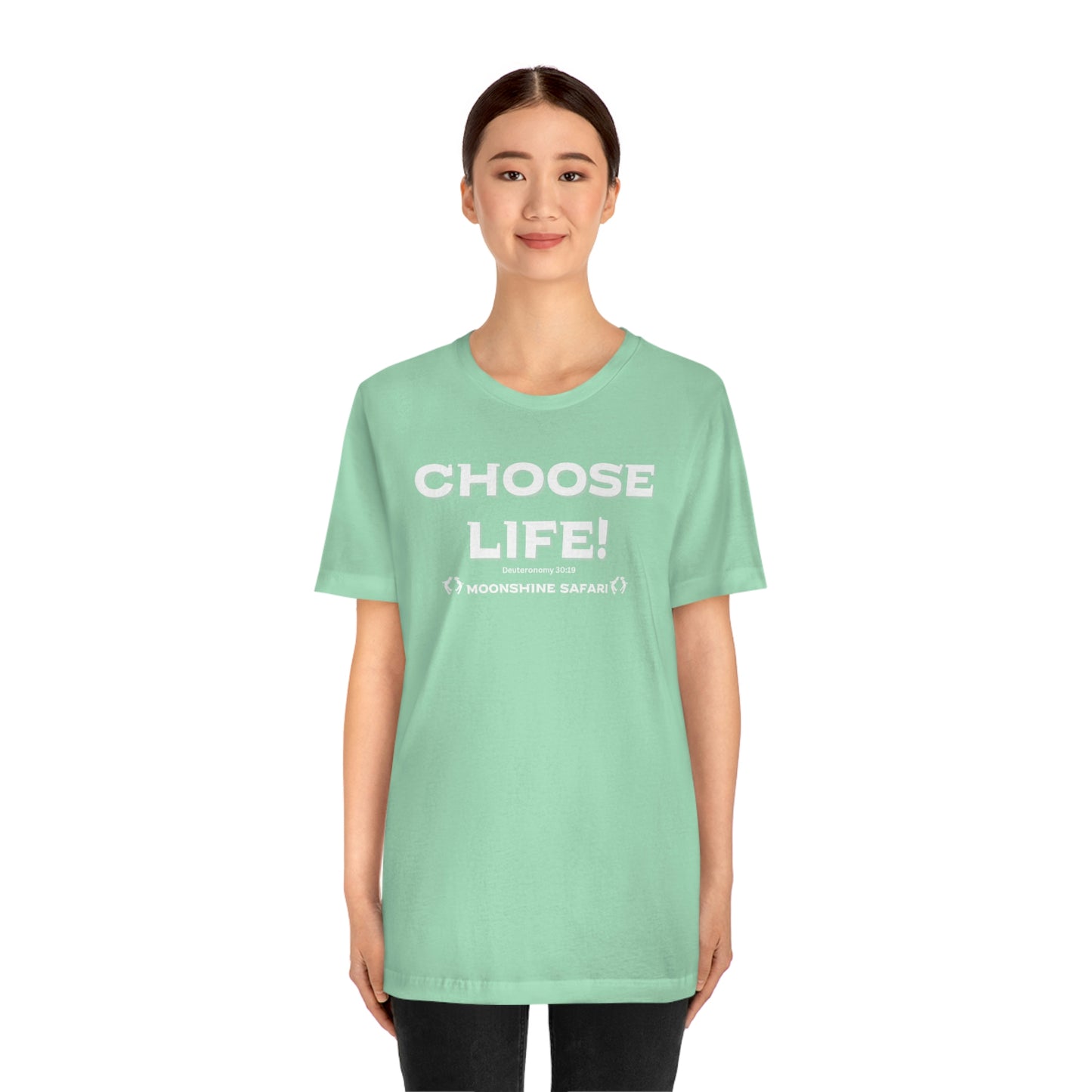 MoonShine Safari Choose Life! Unisex Jersey Short Sleeve Tee