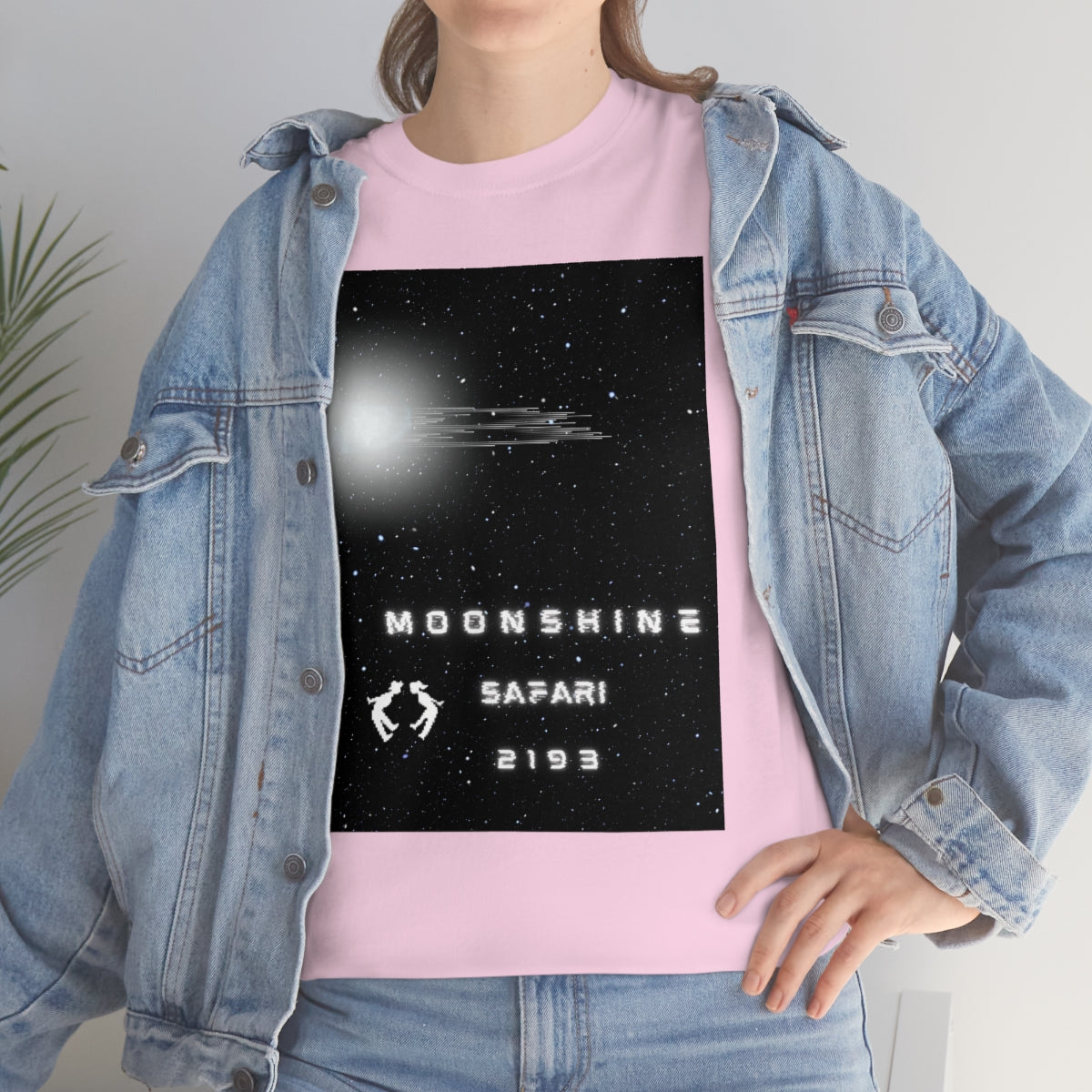 MoonShine Safari Spaceship Unisex Heavy Cotton Tee