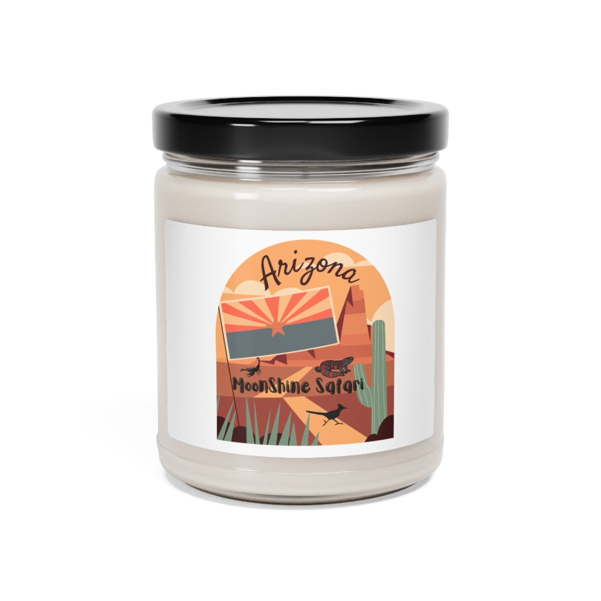 MoonShine Safari Scented Soy Candle, 9oz