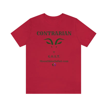MoonShine Safari Contrarian Unisex Jersey Short Sleeve Tee