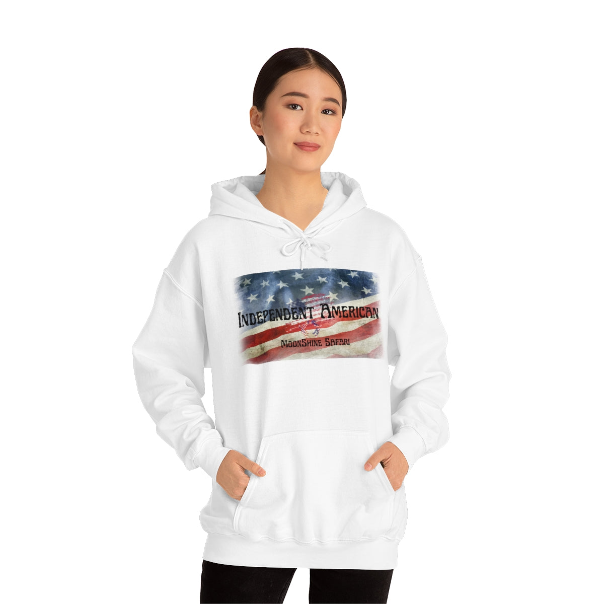 MoonShine Safari Independent American Unisex Heavy Blend™ Hooded Sweatshirt