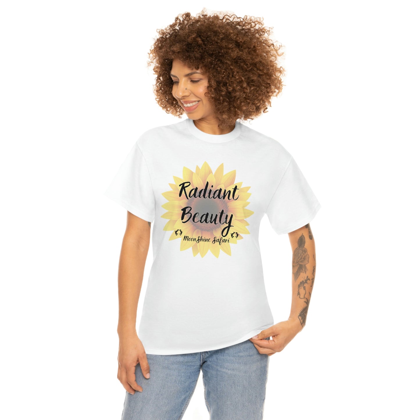 MoonShine Safari Radiant Beauty Unisex Heavy Cotton Tee