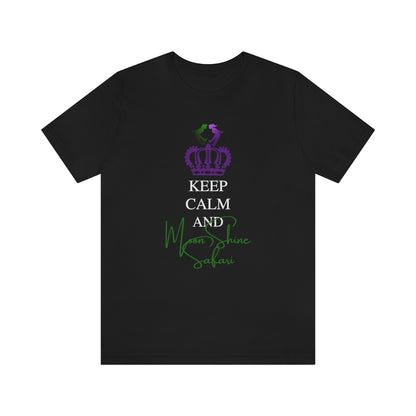 MoonShine Safari Keep Calm Unisex Jersey Short Sleeve Tee