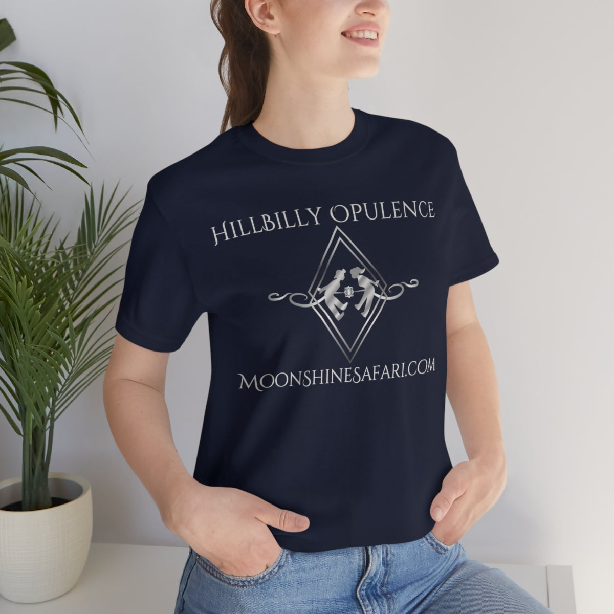 MoonShine Safari HillBilly Opulence Unisex Jersey Short Sleeve Tee