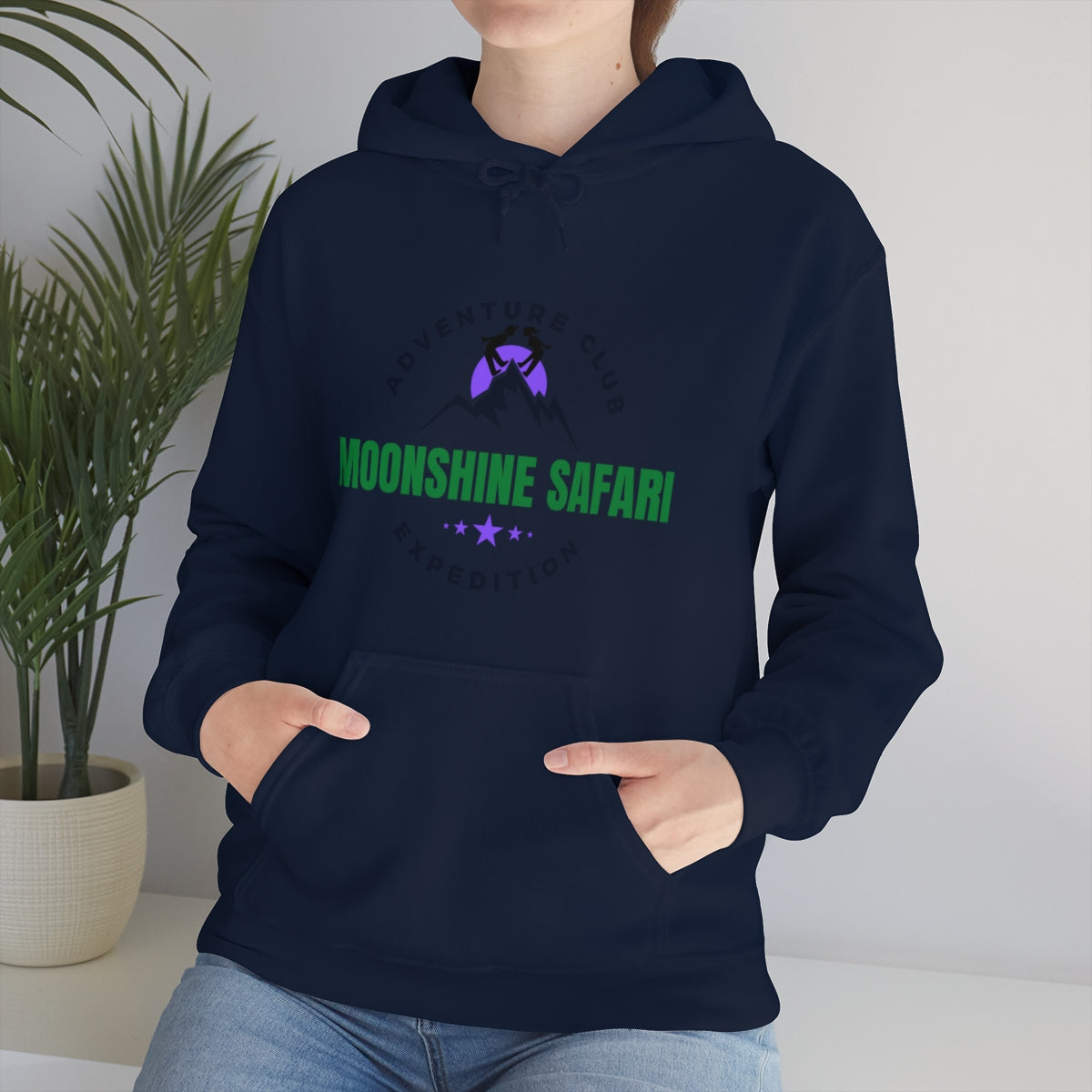 MoonShine Safari Expedition Unisex Heavy Blend™ Hooded Sweatshirt