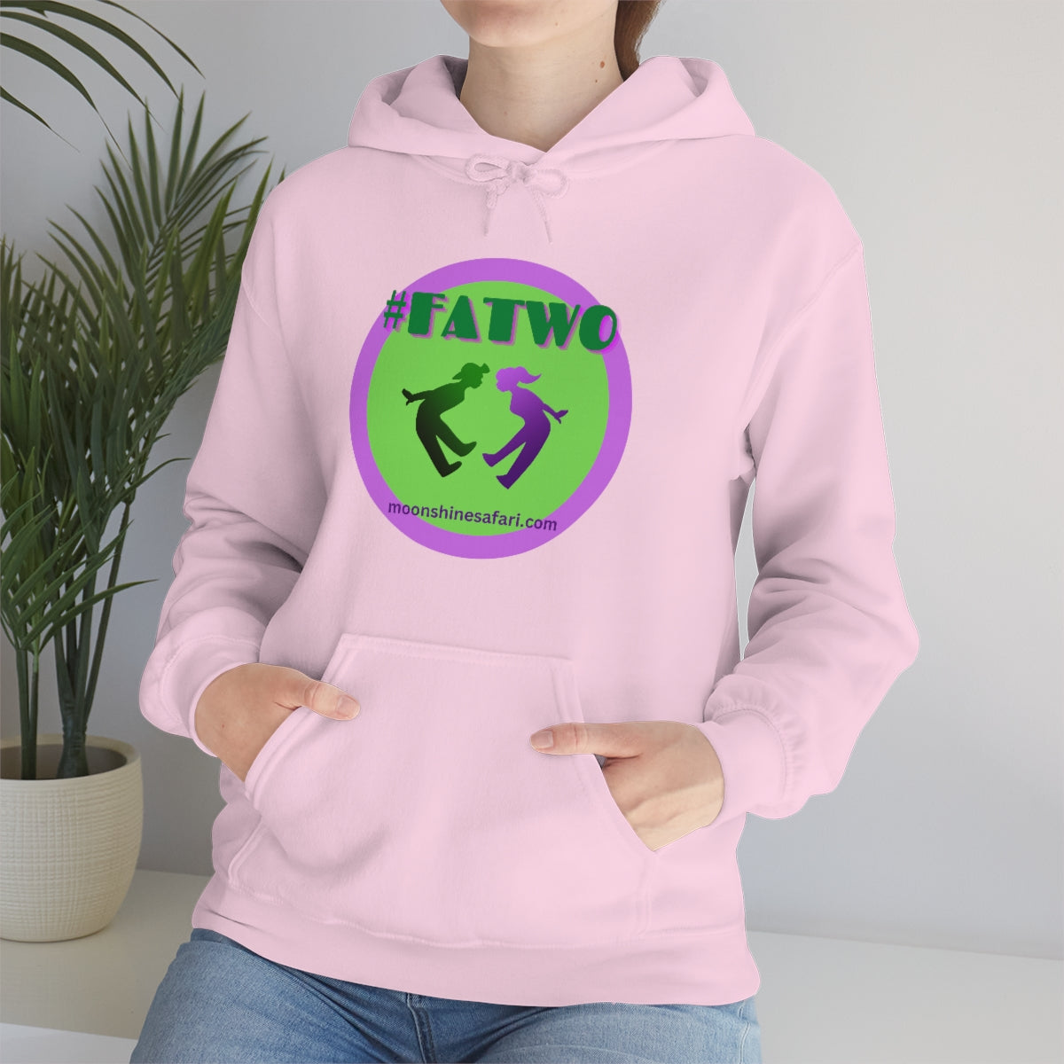 #FATWO MoonShine Safari Unisex Heavy Blend™ Hooded Sweatshirt