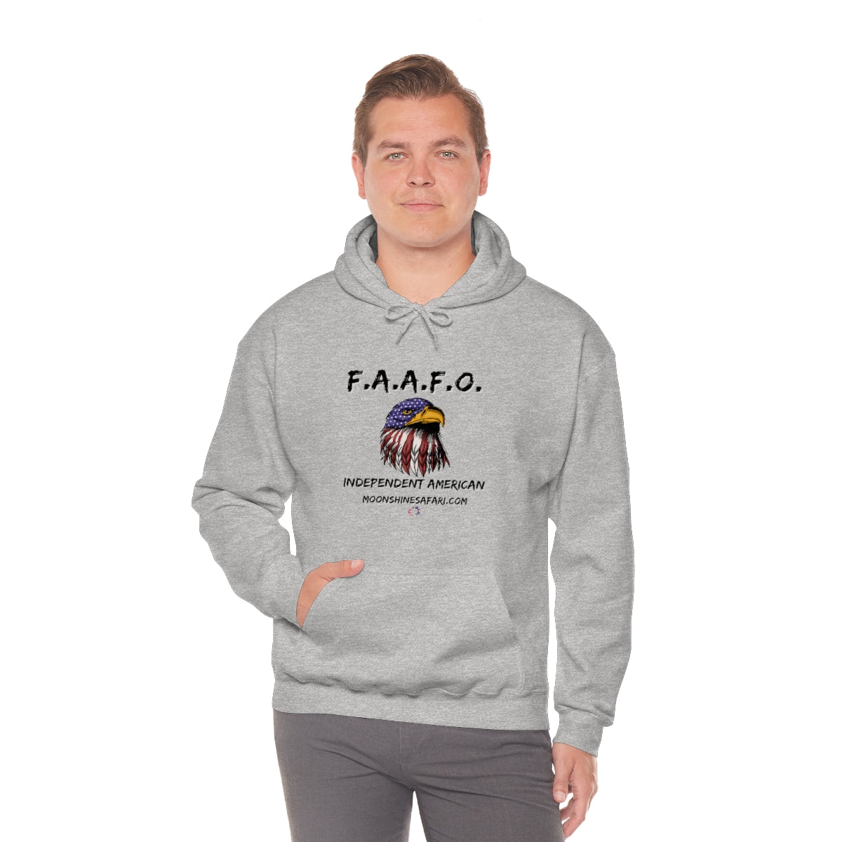 MoonShine Safari F.A.A.F.O. Unisex Heavy Blend™ Hooded Sweatshirt