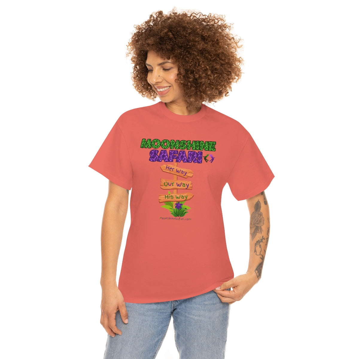 MoonShine Safari Ways Unisex Heavy Cotton Tee