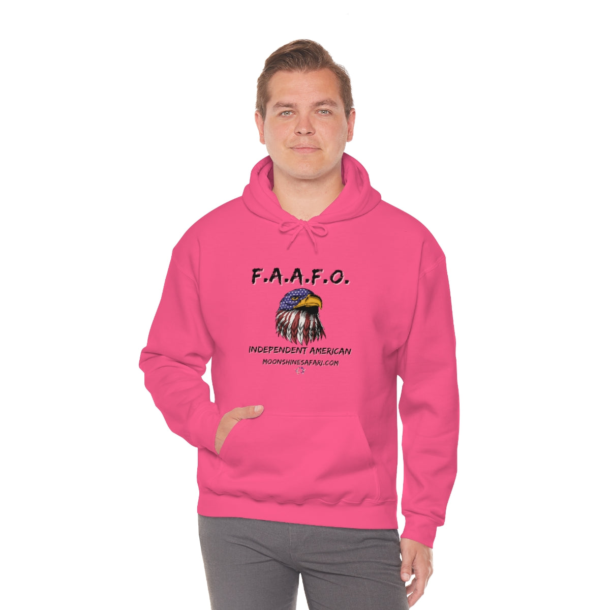 MoonShine Safari F.A.A.F.O. Unisex Heavy Blend™ Hooded Sweatshirt