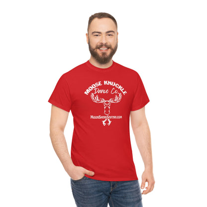 MoonShine Safari Moose Knuckle Dance Co Unisex Heavy Cotton Tee