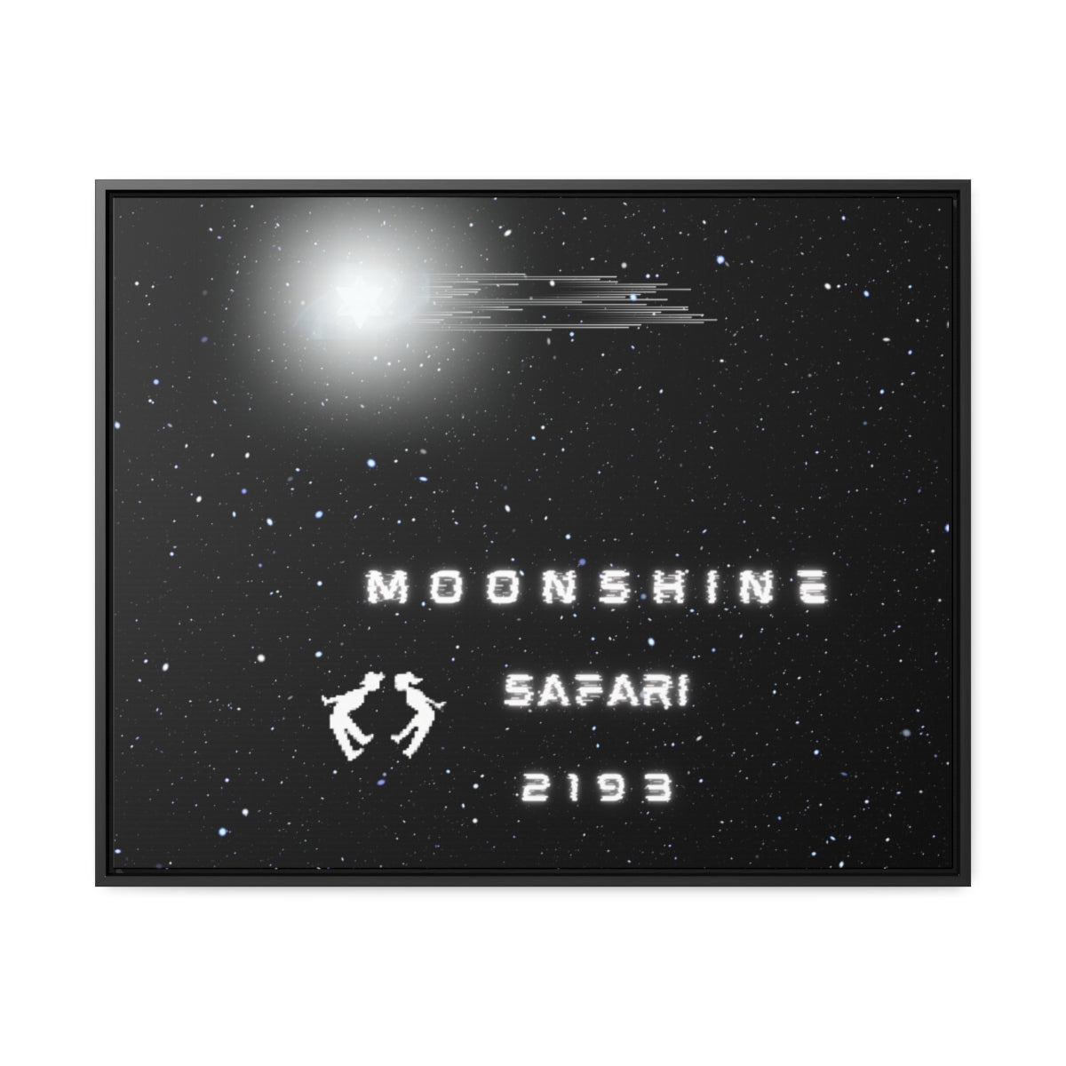 MoonShine Safari Spaceship Gallery Canvas Wraps, Horizontal Frame