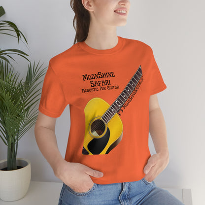 MoonShine Safari Air Acoustic Guitar Unisex Jersey Short Sleeve Tee