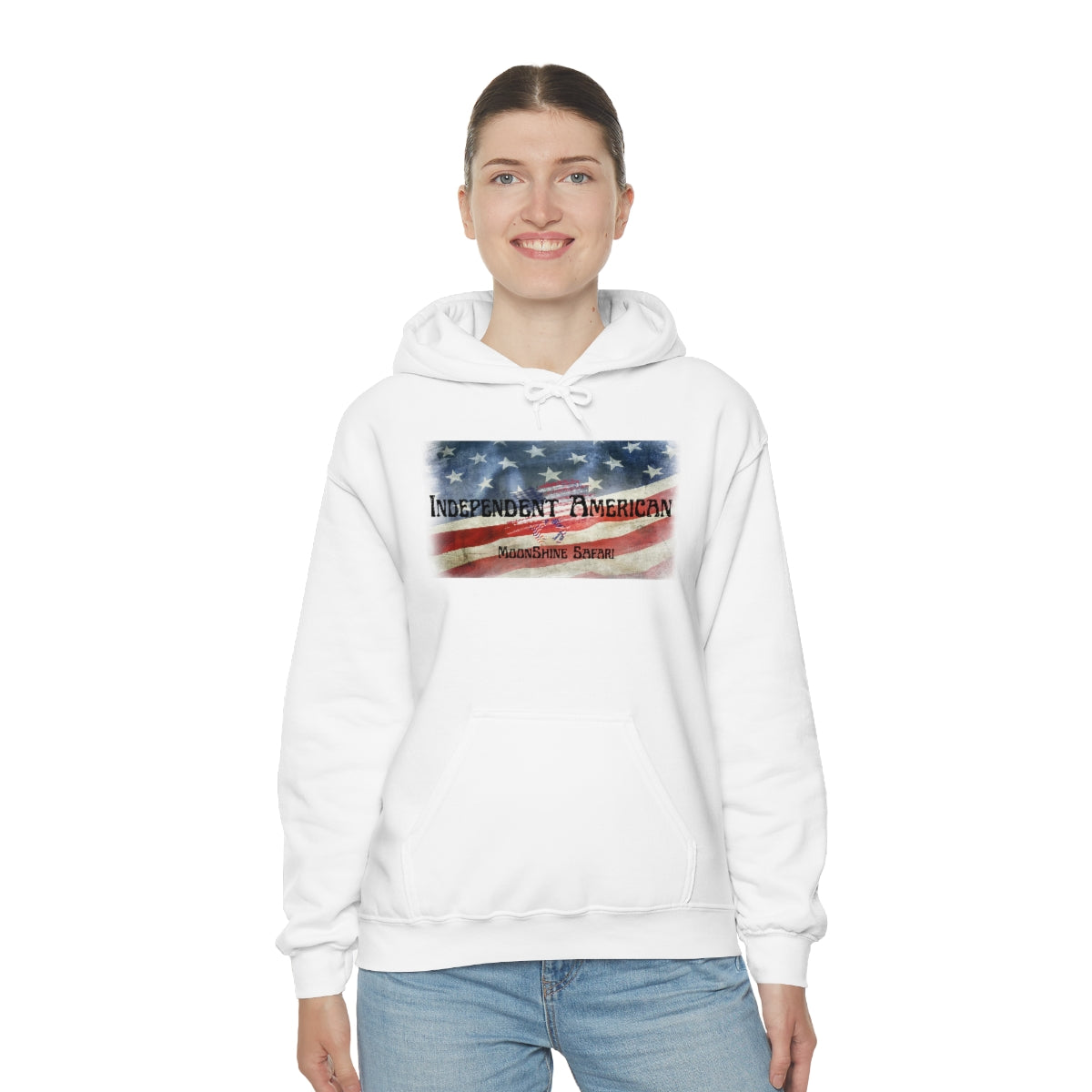 MoonShine Safari Independent American Unisex Heavy Blend™ Hooded Sweatshirt