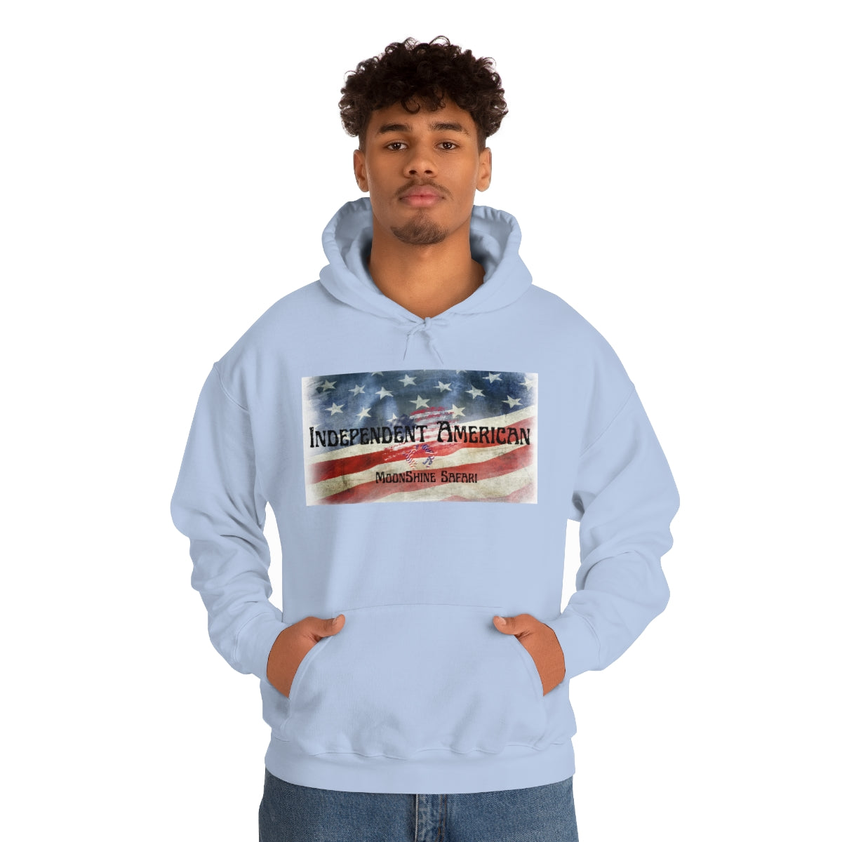 MoonShine Safari Independent American Unisex Heavy Blend™ Hooded Sweatshirt