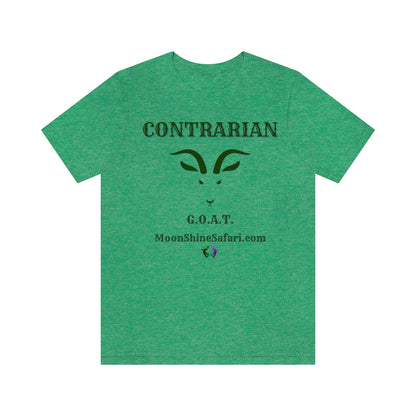MoonShine Safari Contrarian Unisex Jersey Short Sleeve Tee