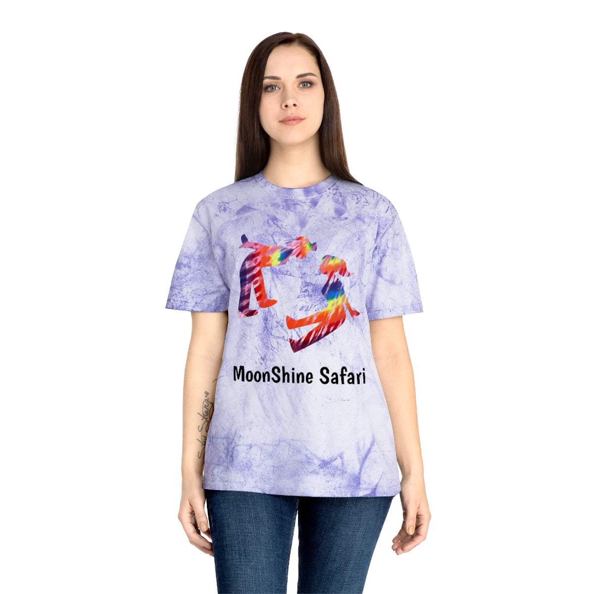 MoonShine Safari Tie Dye Unisex Color Blast T-Shirt