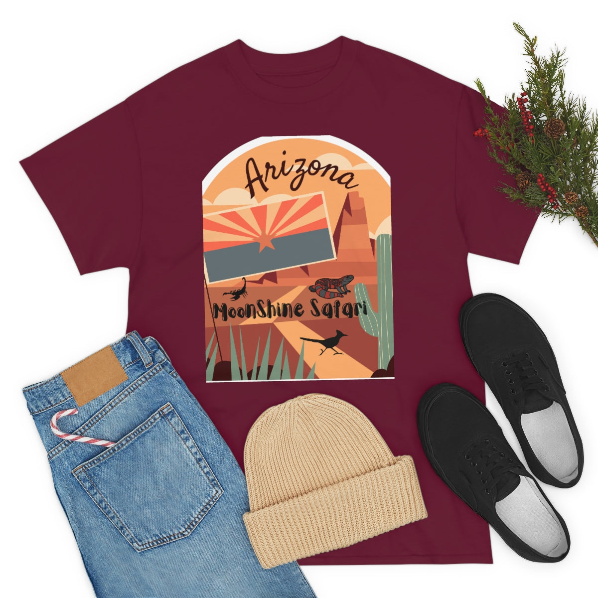 MoonShine Safari Arizona Unisex Heavy Cotton Tee