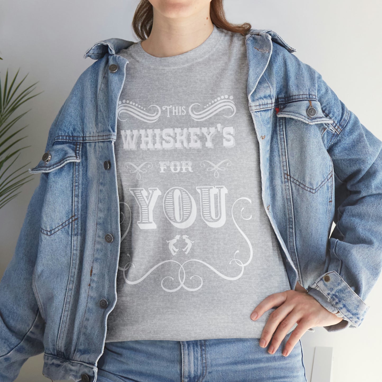 MoonShine Safari This Whiskey's For You Unisex Heavy Cotton Tee