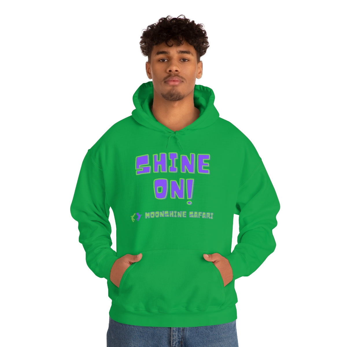 MoonShine Safari Shine On Unisex Heavy Blend™ Hooded Sweatshirt