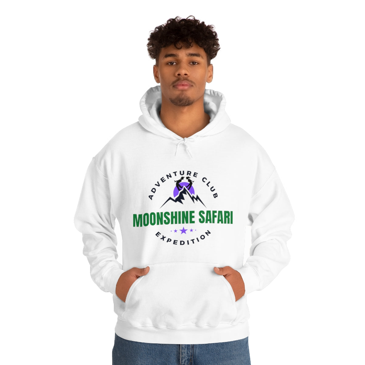 MoonShine Safari Expedition Unisex Heavy Blend™ Hooded Sweatshirt